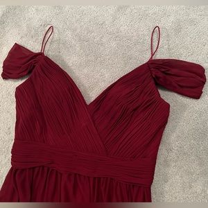 Burgundy Prom Dress